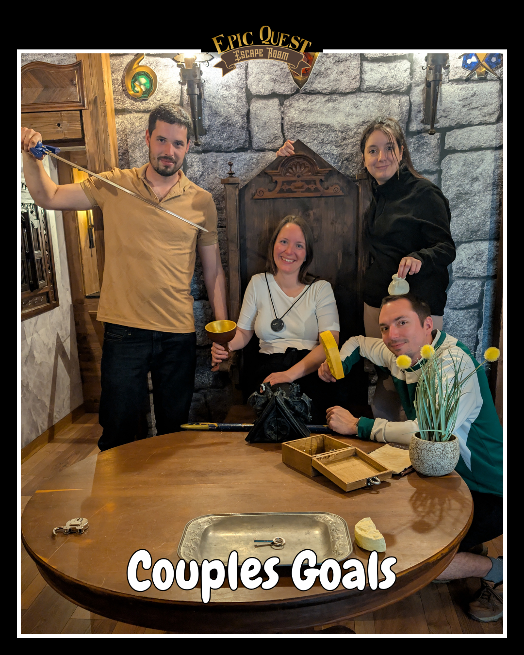 Groupe aventuriers Epic Quest