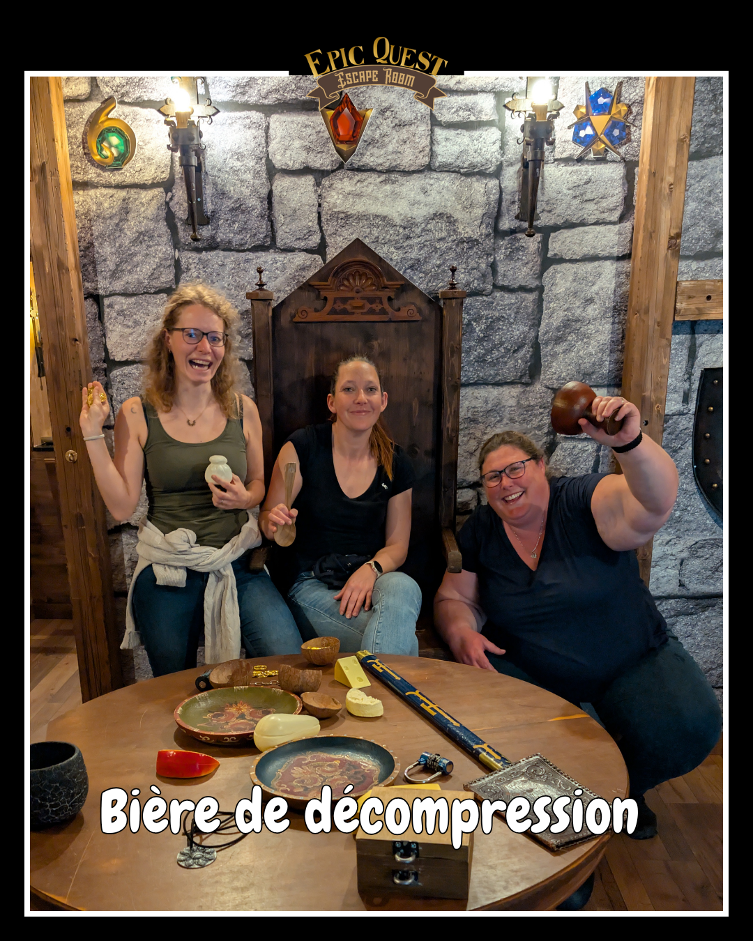 Groupe aventuriers Epic Quest